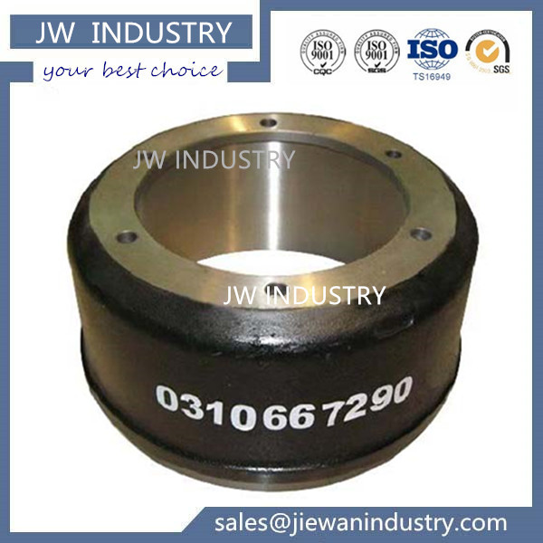 Brake drum 0310667290 iron casting brake system parts